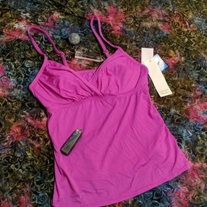 Size 6 Badgley Tankini Top
